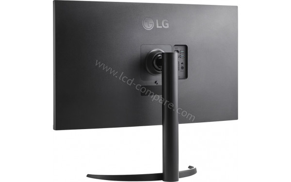 LG 32BR55UK-B - Vue 3/4 arri&egrave;re