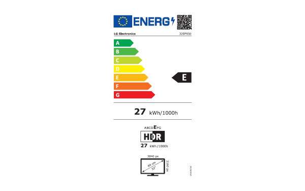 LG 32EP950-B - &Eacute;tiquette &eacute;nergie v2