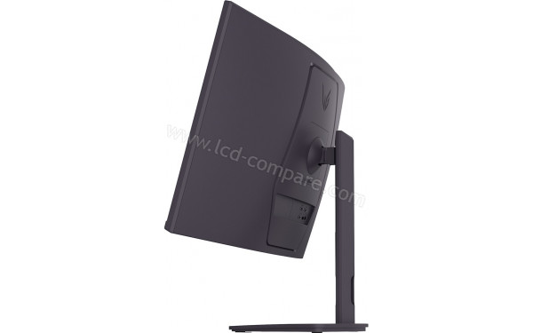 LG 32G60ZA-B.AEKQ - Vue de profil bascul&eacute; vers l'arri&egrave;re