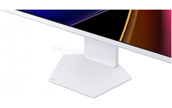 LG 32G810SA-W - Zoom sur la partie basse