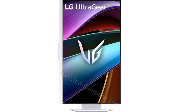 LG 32G810SA-W - Vue de face en mode portrait