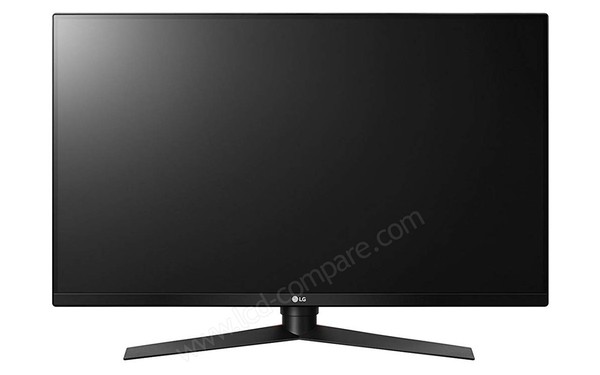 LG 32GK850F - Vue de face &eacute;cran baiss&eacute;