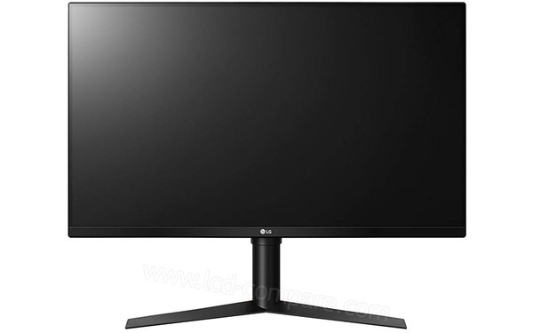 LG 32GK850F - Vue de face &eacute;cran lev&eacute;