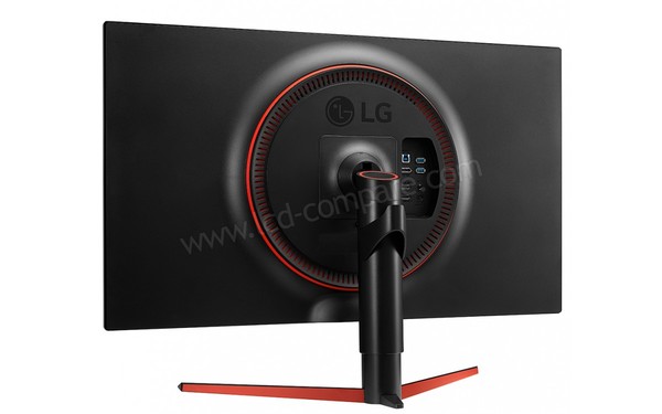 LG 32GK850F - Vue 3/4 arri&egrave;re