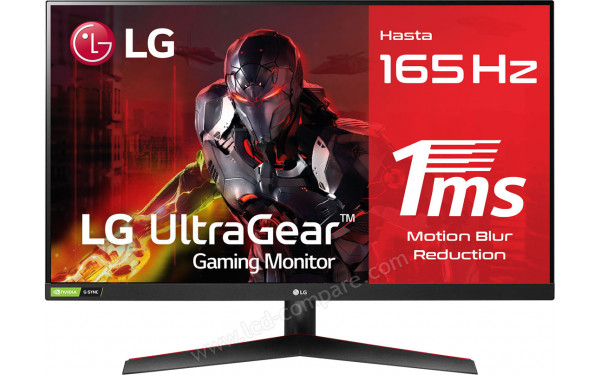 LG 32GN500-B - Vue de face