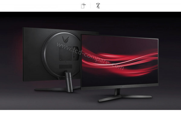 LG 32GN50R-B - Multi-vues