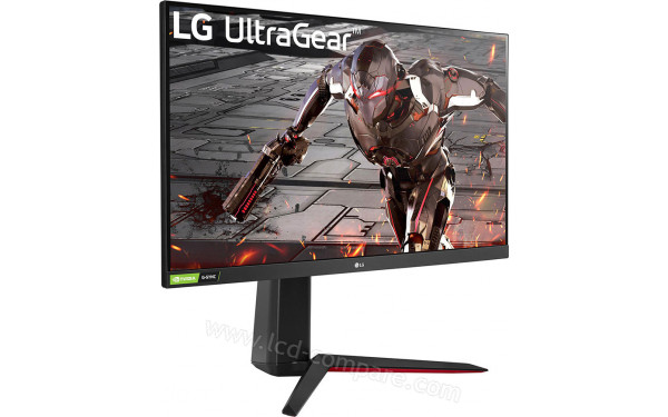 LG 32GN550-B - Vue 3/4 gauche