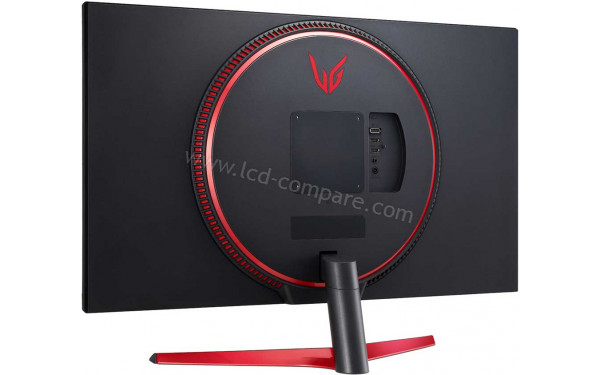 LG 32GN600-B.BEK - Vue 3/4 arri&egrave;re