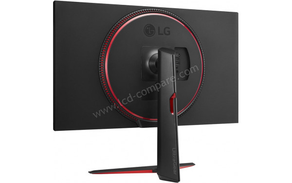 LG 32GN650-B - Vue 3/4 arri&egrave;re