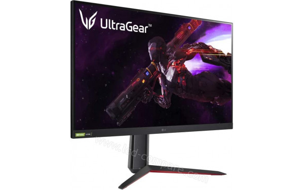 LG 32GP850-B - Vue 3/4 gauche