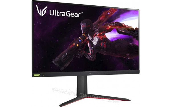 LG 32GP850-B - Vue 3/4 gauche