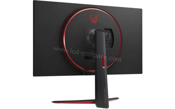 LG 32GP850-B - Vue 3/4 arri&egrave;re