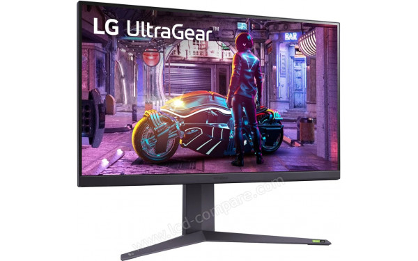 LG 32GQ850-B - Vue 3/4 gauche