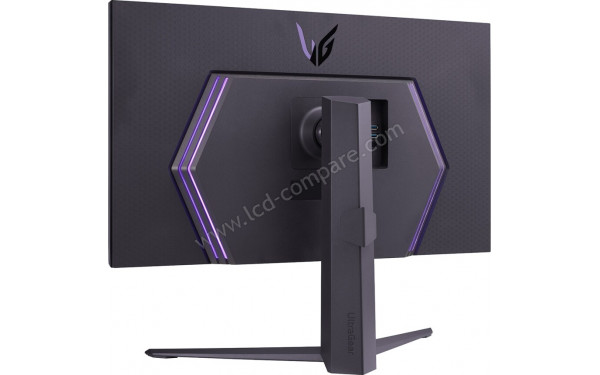 LG 32GQ850-B - Vue 3/4 arri&egrave;re