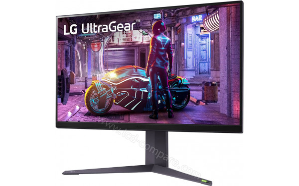 LG 32GQ85X-B - Vue 3/4 droite
