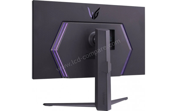 LG 32GQ950-B - Vue 3/4 arri&egrave;re