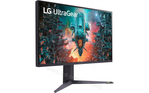 LG 32GQ950P-B - Vue 3/4 gauche