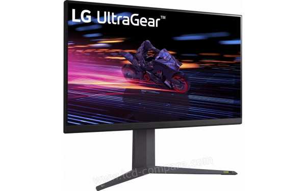 LG 32GR75Q-B - Vue 3/4 gauche