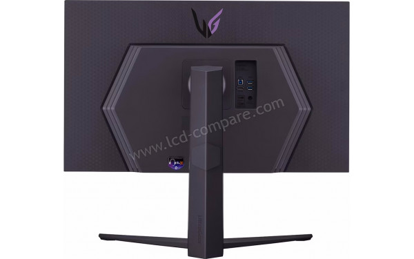 LG 32GR93U-B - Vue de l'arri&egrave;re