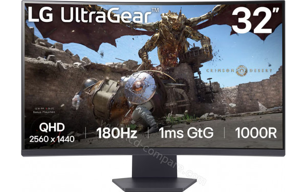 LG 32GS60QC-B.AEKQ - Vue de face