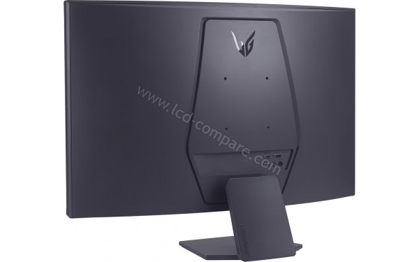 LG 32GS60QC-B.AEKQ - Vue 3/4 arri&egrave;re