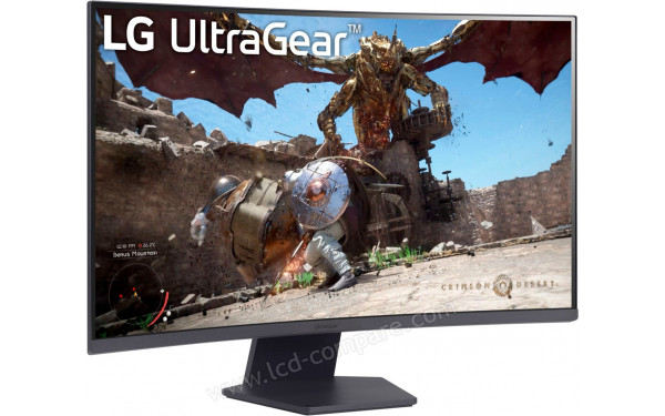 LG 32GS60QX-B.AEUQ - Vue 3/4 gauche