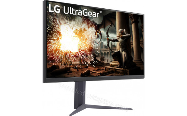 LG 32GS75QN-B - Vue 3/4 gauche