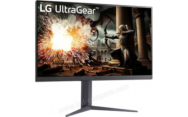 LG 32GS75QX-B - Vue 3/4 gauche