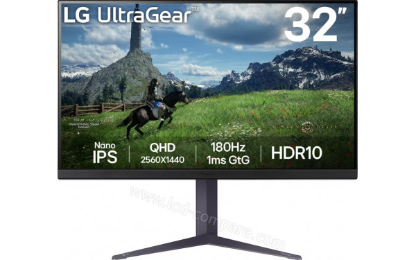 LG 32GS85Q-B - Vue de face