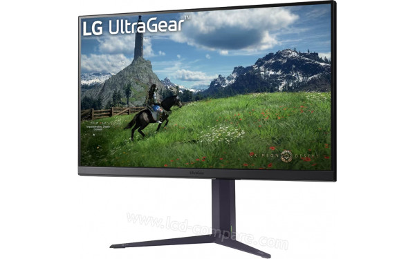 LG 32GS85Q-B - Vue 3/4 droite
