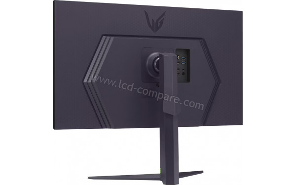 LG 32GS85Q-B - Vue 3/4 arri&egrave;re