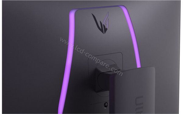 LG 32GS95UV-B - Vue 3/4 arri&egrave;re