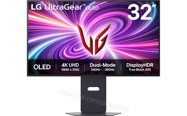LG 32GX870A-B.AEK - Vue de face