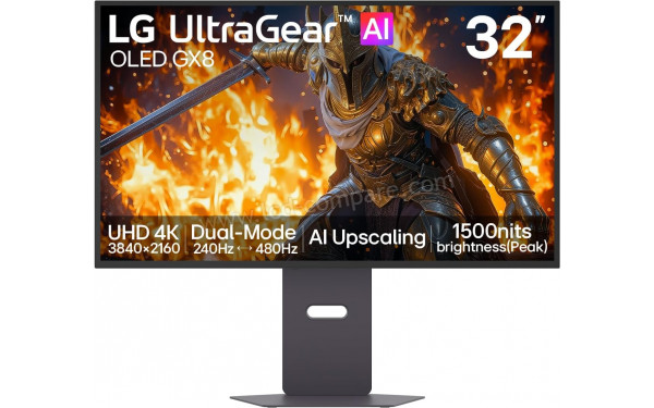 LG 32GX870B-B - Vue de face