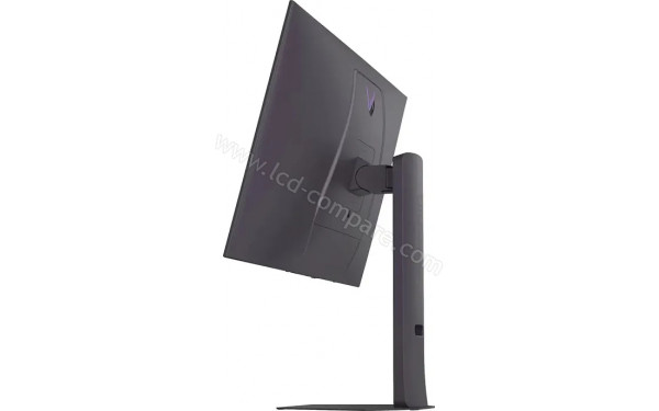 LG 32GX870B-B - Vue de profil bascul&eacute; vers l'arri&egrave;re