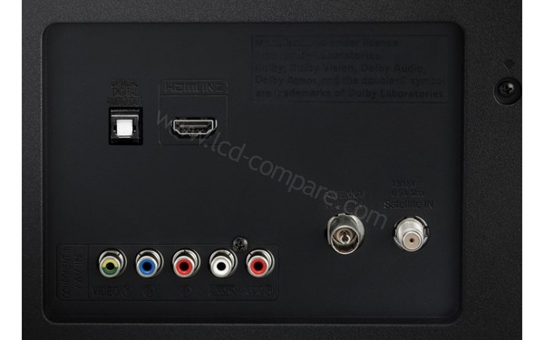 LG 32LK500B Import EU - Connectique arri&egrave;re