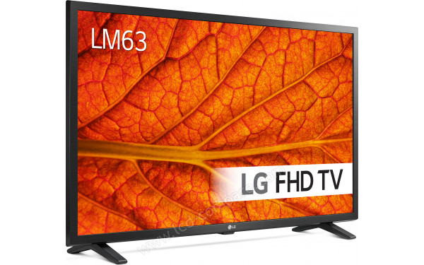 LG 32LM6370PLA.API - Vue 3/4 gauche