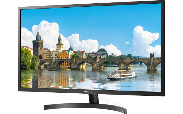 LG 32MN500M-B - Vue 3/4 droite