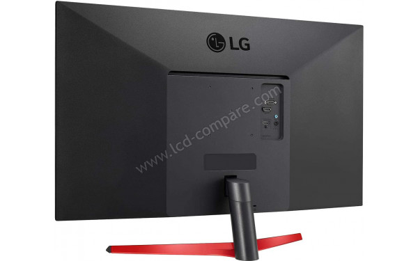 LG 32MP60G-B - Vue 3/4 arri&egrave;re