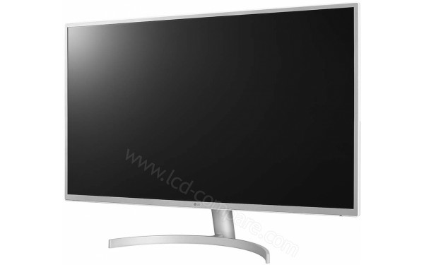 LG 32QK500-W - Vue 3/4 droite