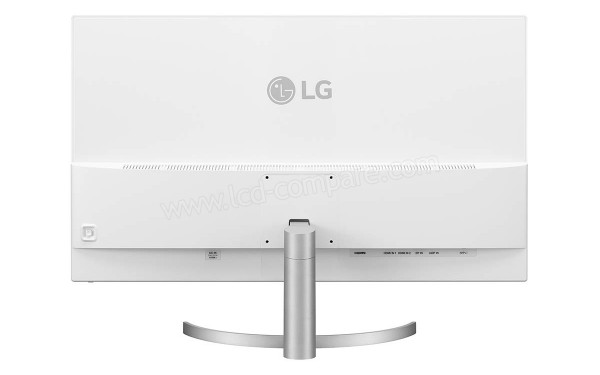 LG 32QK500-W - Vue de l'arri&egrave;re