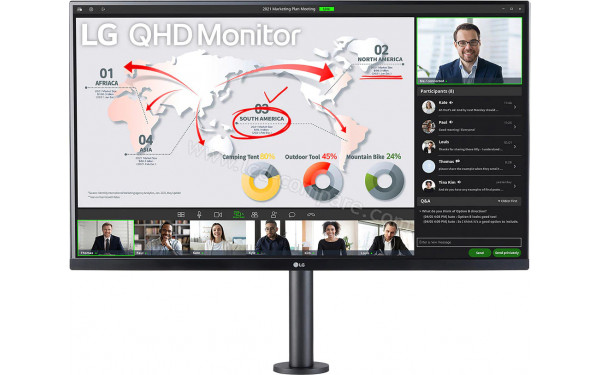 LG 32QP880N-B - Vue de face
