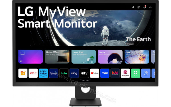 LG 32SR50F-B - Vue de face