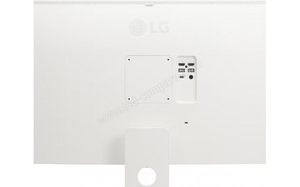 LG 32SR73U-W - Vue de l'arri&egrave;re