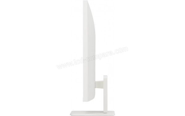 LG 32SR73U-W - Vue de profil droit