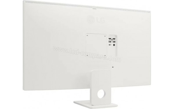 LG Swing 32U721SAW-W - Vue 3/4 arri&egrave;re