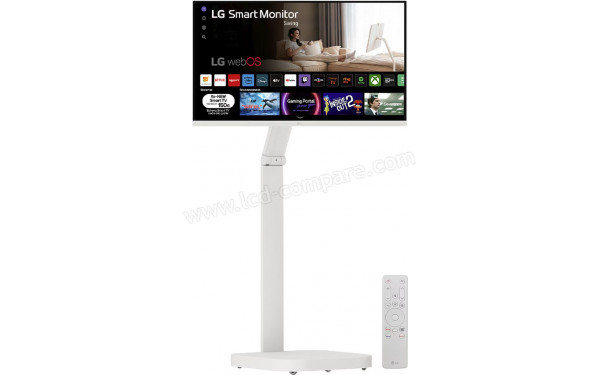 LG Swing 32U721SAW-W - Vue de face