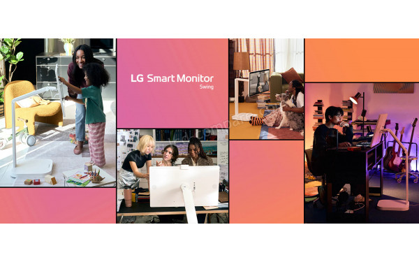 LG Swing 32U889SA-W - Mise en situation