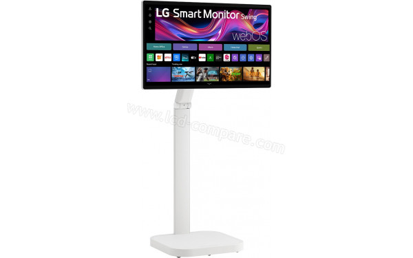 LG Swing 32U889SA-W - Vue 3/4 gauche