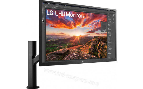 LG 32UK580-B - Vue 3/4 gauche